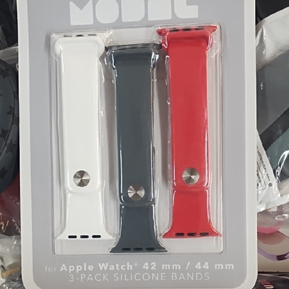Modal 3-Pack Silicone Apple Watch Bands